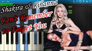 Шакира и Рианна—Не могу вспомнить, как забыть тебя / Shakira & Rihanna—Can't Remember To Forget You