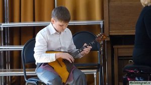 Русская народная песня "Дождик (в обр. Конова). Исполняет Илья Пригожев (3 класс)