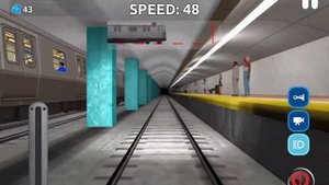 SUBWAY TRAIN | ПОЕЗДКА ПО ЛИНИИ «А» В МЕТРО НЬЮ-ЙОРКА | Игровой канал Дани