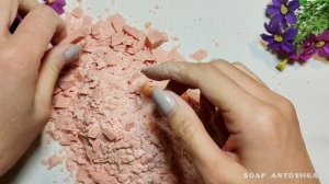 АСМР мыло/ резка сухого мыла/ Антошка/ ASMR SOAP/ cutting dry soap/