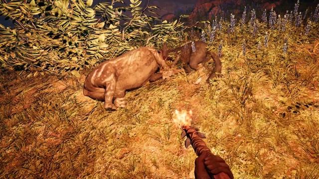 THE DHOLE - All prey hunting animation in SLOW MOTION - AFRICAN WILD DOG LYCAON ANCESTROR