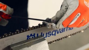 Заточка пильной цепи Husqvarna