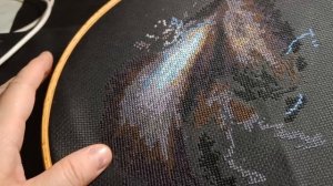 Вышивка крестом. Ветер в гриве. Риолис