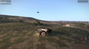 Arma 3 Spinning helicopter