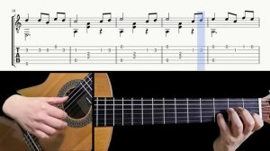 Spanish Tango (The Mask of Zorro) - Tab & Lesson