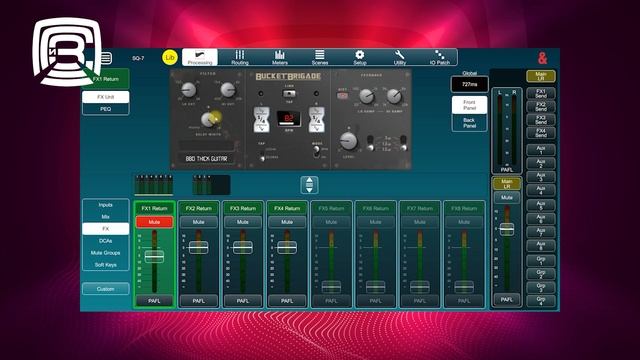Обзор дополнительных плагинов для ALLEN&HEATH SQ Bucket Brigade смотреть онлайн