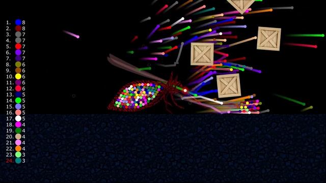 Escape 2 - Survival Marble Race in Algodoo смотреть онлайн