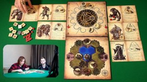 Дуэль Димы и Фенрис "Нины" в настольную игру "Бестиарий Сигиллума"!