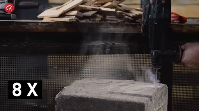 Тест-обзор перфоратор METABO KHA 18 LTX35 | Сколько сделает отверстий на одной батарее?