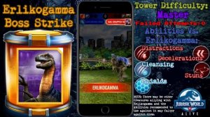 A Predator’s Prey Personation  -  Jurassic World Alive | Erlikogamma Boss Strike