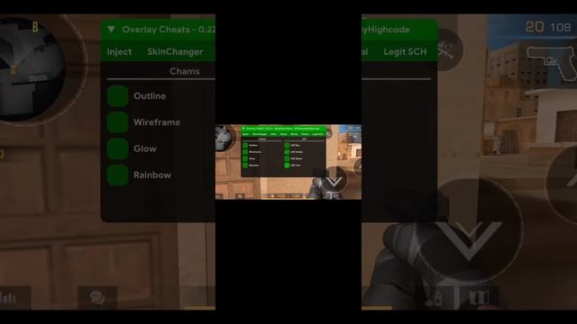обзор нового топового Чита на стандофф 2 0.22.0 Overlay cheats (всех с наступающим!)