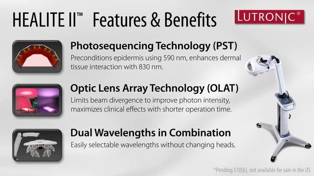 Healite LED Light Therapy from Lutronic PHOTOTHERAPY
