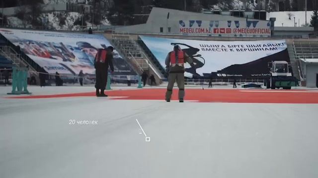 Покраска льда и брендирование Мега Айс смотреть онлайн