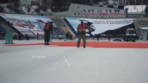 Покраска льда и брендирование Мега Айс