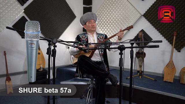 Озвучивание казахских народных инструментов - Трехструнная домбра смотреть онлайн