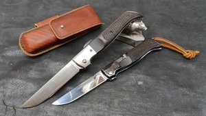 Складной нож с классным замком