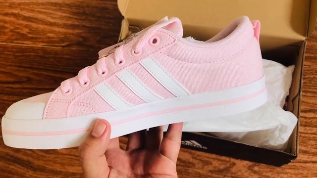 Unboxing: adidas BRAVADA SHOES (Clear Pink / Cloud White / Dove Grey)