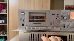 Видео работы кассетной деки AIWA AD-F 66