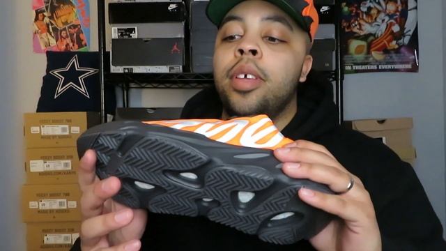 YEEZY 700 MNVN ORANGE + TAX RETURN AIR JORDAN 1s REVIEW!!!