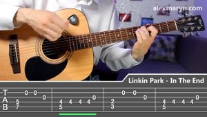 Linkin Park - In the End - Урок на гитаре. Кавер и Разбор + табы
