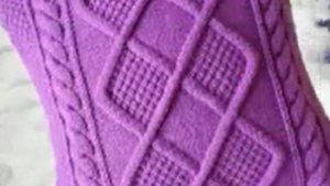 АРАНЫ И КОСЫ. ИНТЕРЬЕРНАЯ ПОДУШКА. ПОДРОБНЫЙ МК