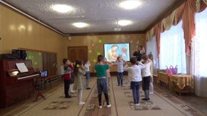 Танец "Моя тетя - весельчак" в исполнении детей старшей группы №2