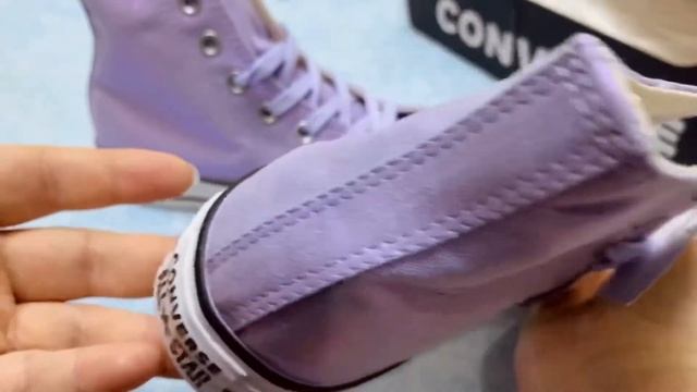 Converse Chuck Taylor All Star Hi Women's Shoes Oxygen Purple/Black/White 563419F смотреть онлайн