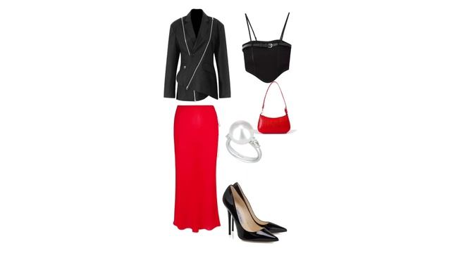 Стильные образы с асимметричными жакетом смотреть онлайн