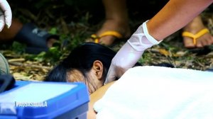 Batang babae, hubo't hubad, sugatan at agaw-buhay na natagpuan sa Trece Martires City, Cavite
