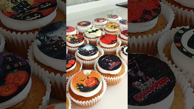 Пирожные на Хэллоуин! Cupcakes HALLOWEEN!