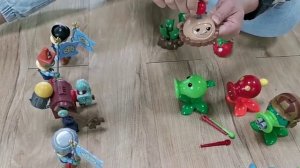 Игрушки по игре  Plants vs Zombies с АлиЭкспресс