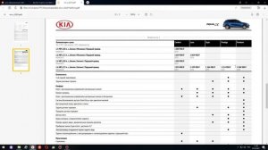 KIA модели Rio X,Rio седан Цены май 2021 года официальный прайс лист КИА в России