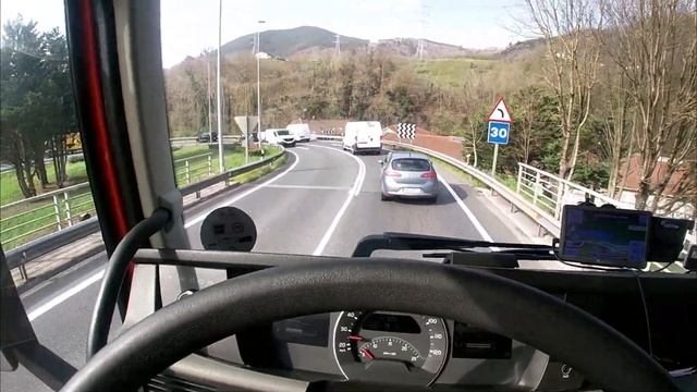 Дальнобой по Европе Рейс на Испанию часть 2 смотреть онлайн