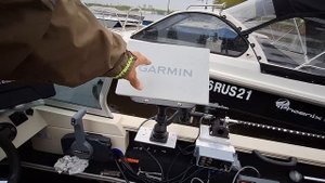 RAM-109V-1U  для gps map 8612 поворотное крепление для Гармина LiveScop Panoptix