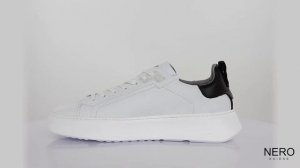 Boss Shoes Ανδρικό Δερμάτινο Sneaker SU321-WHITE-GARDA