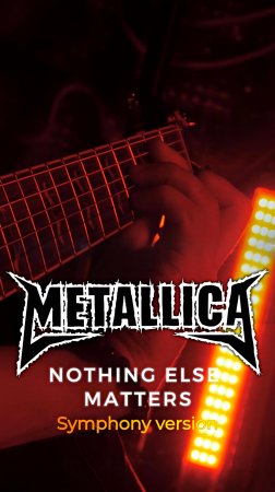 METALLICA - NOTHING ELSE MATTERS