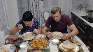 МУКБАНГ😀Любим повеселиться 🙂👍 Особенно поесть ♥️😋🥰👍👋