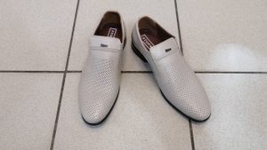 Классические мужские, летние туфли.