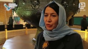 Қожа Ахмет Ясауи кесенесі Түркістан қаласында орналасқан