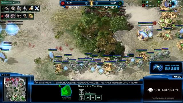 NASL Season 4 - W6 D3 - Mana vs Dark - Game 1