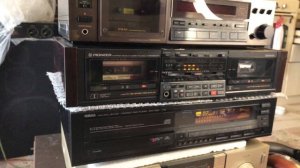 Кассетная дека PIONEER T-9090WR - топовый 2х-кассетный аппарат 1986 года из Японии