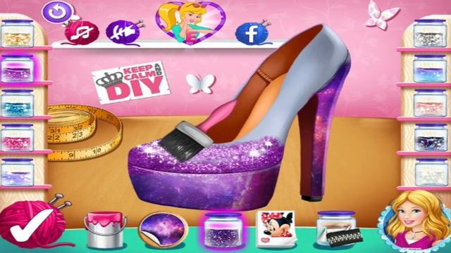 DIY - Cinderella’s Disney Shoes - DIY Games And Videos смотреть онлайн