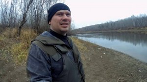 Закрытие сезона жидкой воды. Река Сосьва 30.10.2024