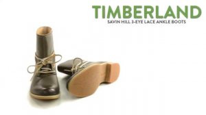 Timberland Earthkeepers Savin Hill Ankle Boots - Lace-Ups, Recycled Materials (For Women)