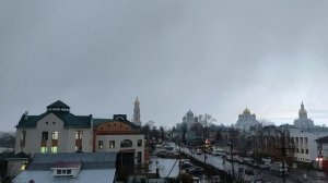 Первый снег. Дивеево 31 октября