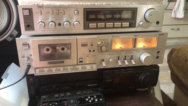 Aiwa AD-F66M, кассетная дека, 1980, Япония смотреть онлайн