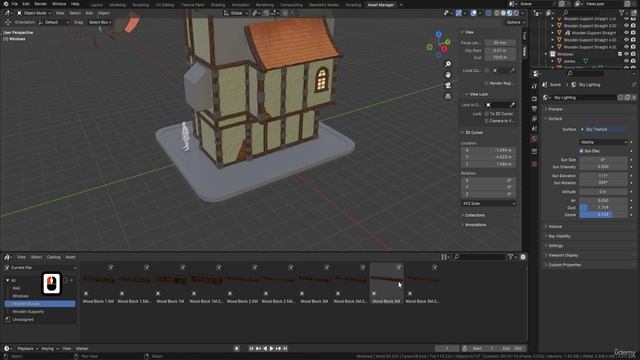Lesson 30 - Integrating Stylized Roofing into Tavern Designs