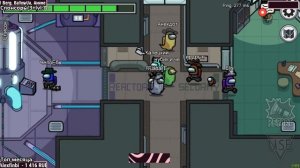 ОверБро впервые играет в Амонг Ас // Fladar играет в Among Us со спонсорами #21 + OverBro