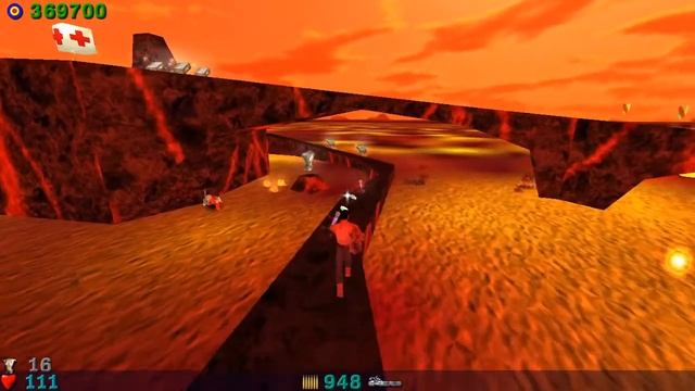 Serious Sam Alpha Remake (Serious) - 16 Lava Planet: Vulcan смотреть онлайн