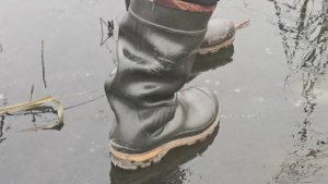 Первый лёд в деревне Утуки (Карелия) 😃❄️